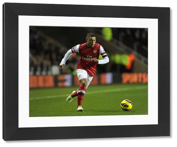 Alex Oxlade-Chamberlain (Arsenal). Reading 2: 5 Arsenal. Barclays Premier League. Madejski Stadium