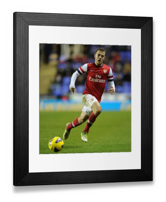 Framed Print : Jack Wilshere in Action: Reading vs Arsenal, Premier League 2012-13 Framed Print : Jack Wilshere in Action: Reading vs Arsenal, Premier League 2012-13