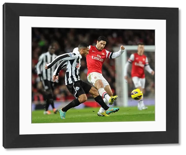 Mikel Arteta (Arsenal) Sylvain Marveaux (Newcastle). Arsenal 7: 3 Newcastle United