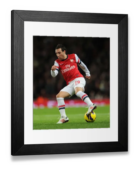 Framed Print : Santi Cazorla: Arsenal's Midfield Maestro in Action Against Newcastle United, Premier League 2012-13 Framed Print : Santi Cazorla: Arsenal's Midfield Maestro in Action Against Newcastle United, Premier League 2012-13
