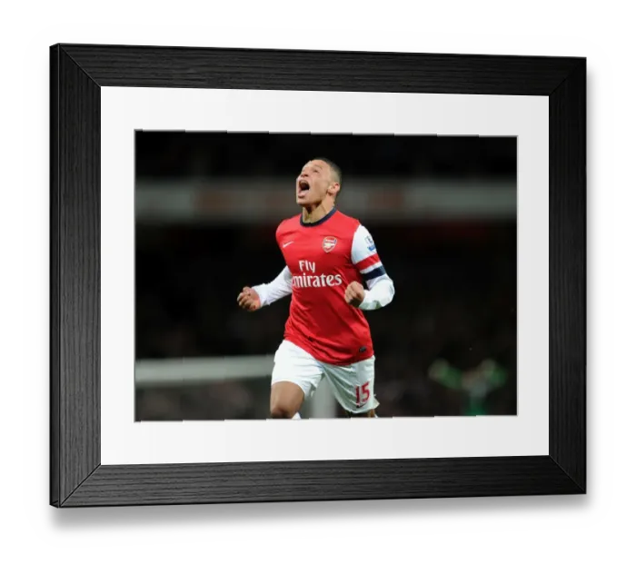 Framed Print : Alex Oxlade-Chamberlain's Brace: Arsenal's Winning Moment Against Newcastle United (2012-13) Framed Print : Alex Oxlade-Chamberlain's Brace: Arsenal's Winning Moment Against Newcastle United (2012-13)