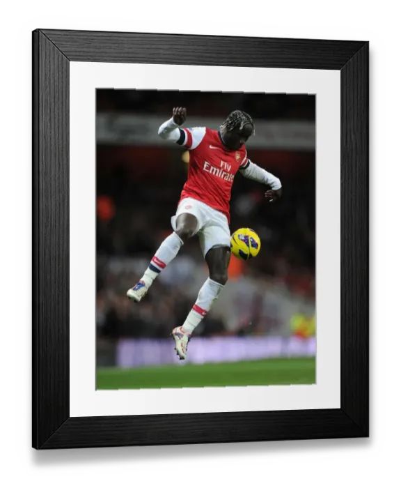 Framed Print : Bacary Sagna in Action: Arsenal vs Newcastle United, Premier League 2012-13 Framed Print : Bacary Sagna in Action: Arsenal vs Newcastle United, Premier League 2012-13