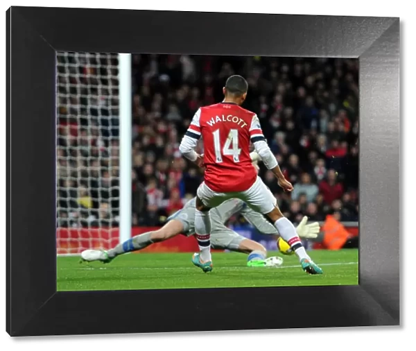 Theo Walcott Scores the Opener: Arsenal vs Newcastle United, Premier League 2012-13
