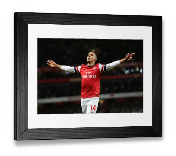 Framed Print : Theo Walcott's Brace: Arsenal's Victory Over Newcastle United (2012-13) Framed Print : Theo Walcott's Brace: Arsenal's Victory Over Newcastle United (2012-13)