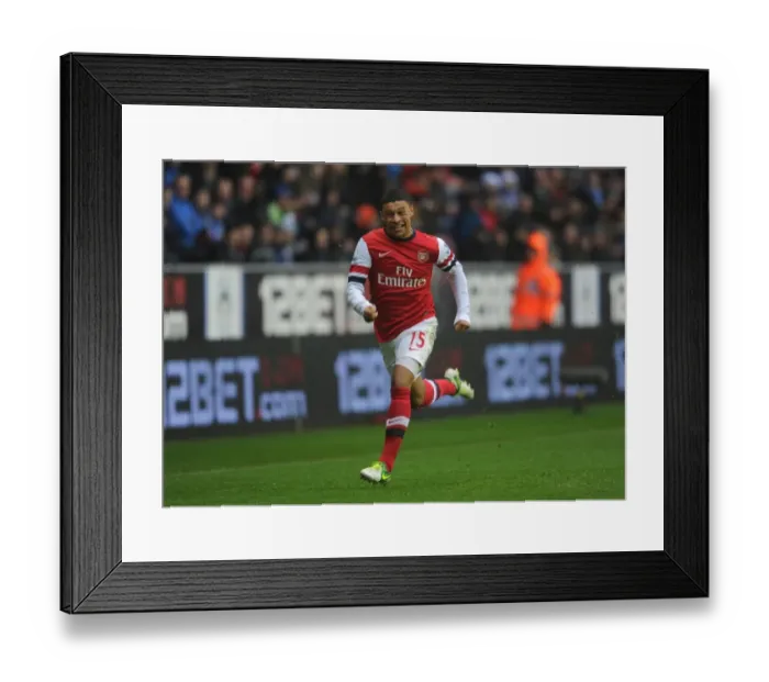 Framed Print : Alex Oxlade-Chamberlain in Action: Wigan Athletic vs Arsenal, Premier League 2012-13 Framed Print : Alex Oxlade-Chamberlain in Action: Wigan Athletic vs Arsenal, Premier League 2012-13
