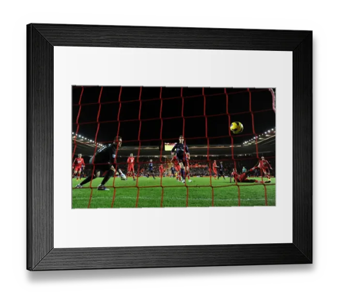 Framed Print : Guly Do Prado's Embarrassing Own Goal: Arsenal Capitalize on Southampton's Blunder, Premier League 2012-13