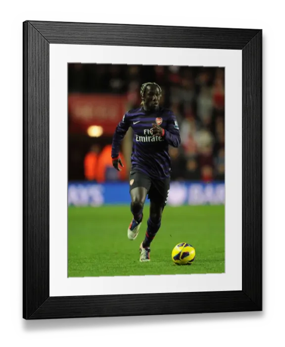 Framed Print : Bacary Sagna in Action: Arsenal vs. Southampton 1:1, Barclays Premier League, St. Marys Stadium Framed Print : Bacary Sagna in Action: Arsenal vs. Southampton 1:1, Barclays Premier League, St. Marys Stadium