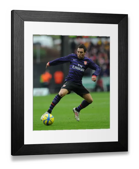 Framed Print : Santi Cazorla: Arsenal's Midfield Maestro Shines in FA Cup Clash Against Swansea City Framed Print : Santi Cazorla: Arsenal's Midfield Maestro Shines in FA Cup Clash Against Swansea City