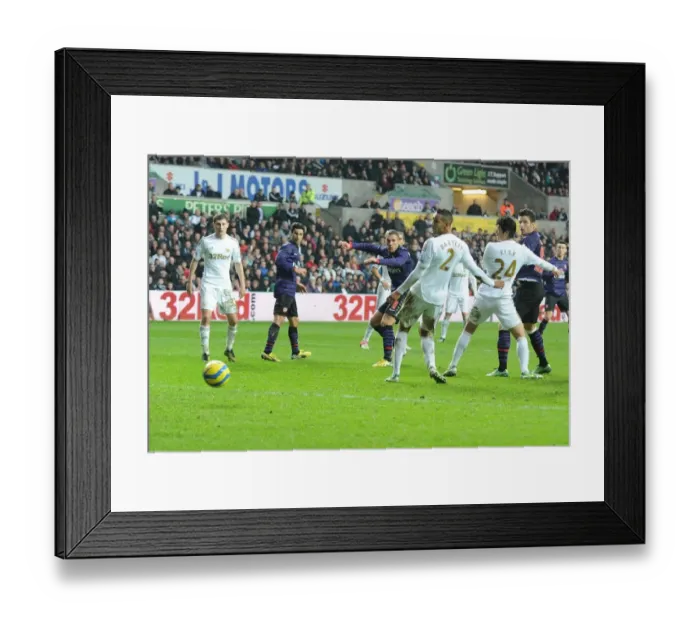 Framed Print : Lukas Podolski Scores First Arsenal Goal: Swansea City vs. Arsenal - FA Cup 3rd Round, 2012-13 Framed Print : Lukas Podolski Scores First Arsenal Goal: Swansea City vs. Arsenal - FA Cup 3rd Round, 2012-13