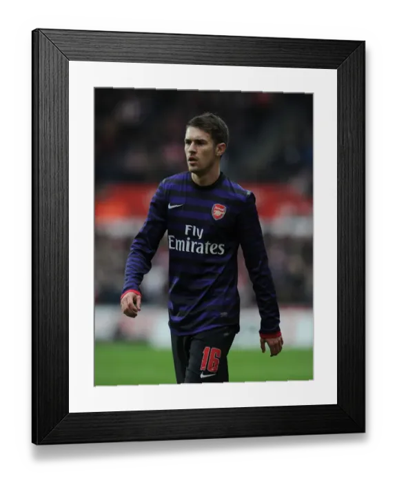 Framed Print : Aaron Ramsey in Action: FA Cup 3rd Round - Swansea vs. Arsenal (2012-13) Framed Print : Aaron Ramsey in Action: FA Cup 3rd Round - Swansea vs. Arsenal (2012-13)