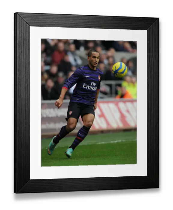 Framed Print : Theo Walcott in Action: Swansea v Arsenal - FA Cup 3rd Round, 2012-13 Framed Print : Theo Walcott in Action: Swansea v Arsenal - FA Cup 3rd Round, 2012-13