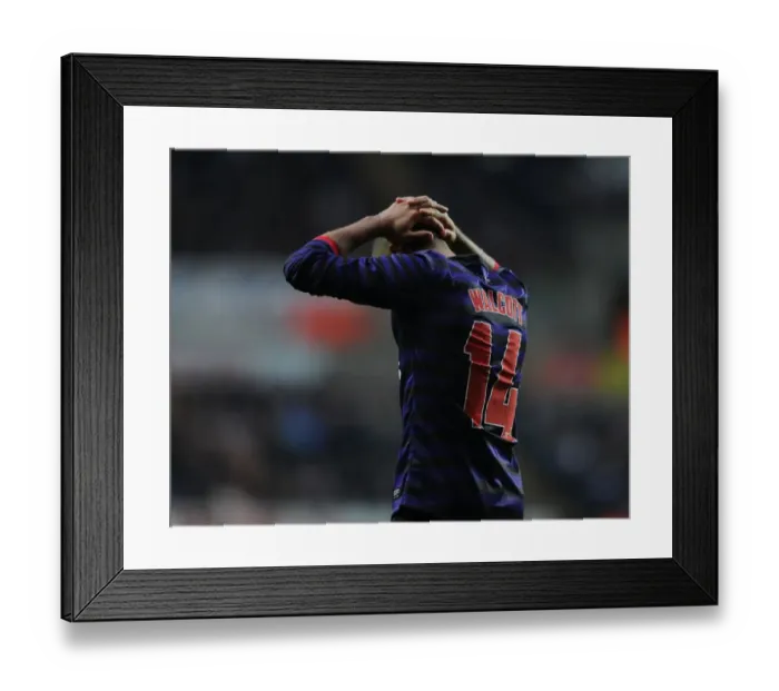 Framed Print : Theo Walcott in Action: FA Cup Third Round - Swansea vs. Arsenal (2012-13)