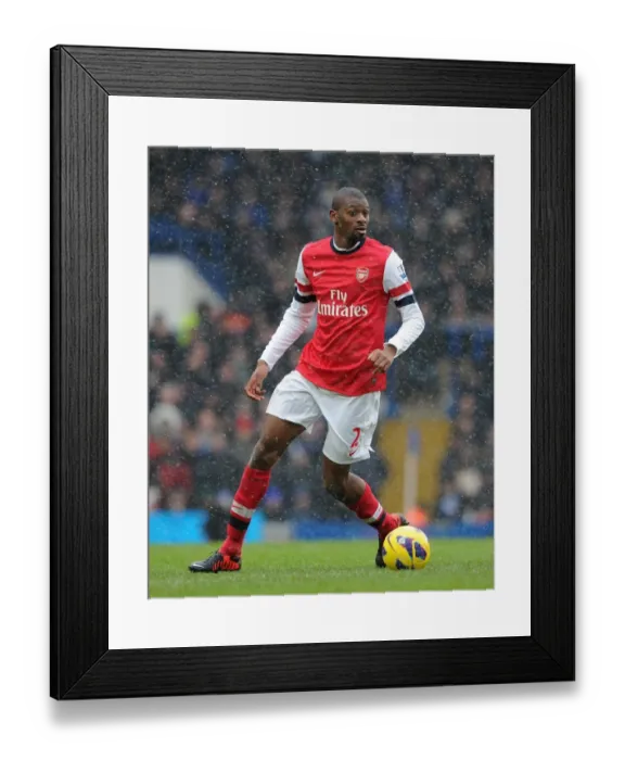 Framed Print : Abou Diaby: Playing Against Chelsea, Premier League 2012-13 Framed Print : Abou Diaby: Playing Against Chelsea, Premier League 2012-13