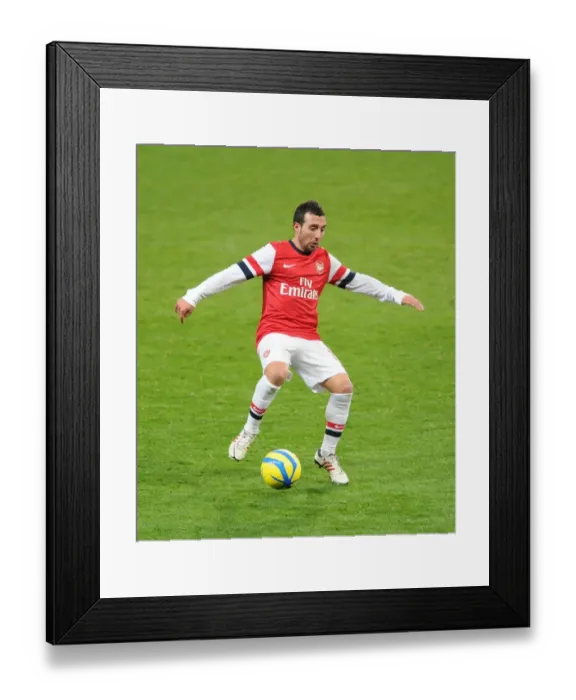 Framed Print : Santi Cazorla (Arsenal). Arsenal 1: 0 Swansea City. FA Cup 3rd Round replay. Emirates Stadium Framed Print : Santi Cazorla (Arsenal). Arsenal 1: 0 Swansea City. FA Cup 3rd Round replay. Emirates Stadium