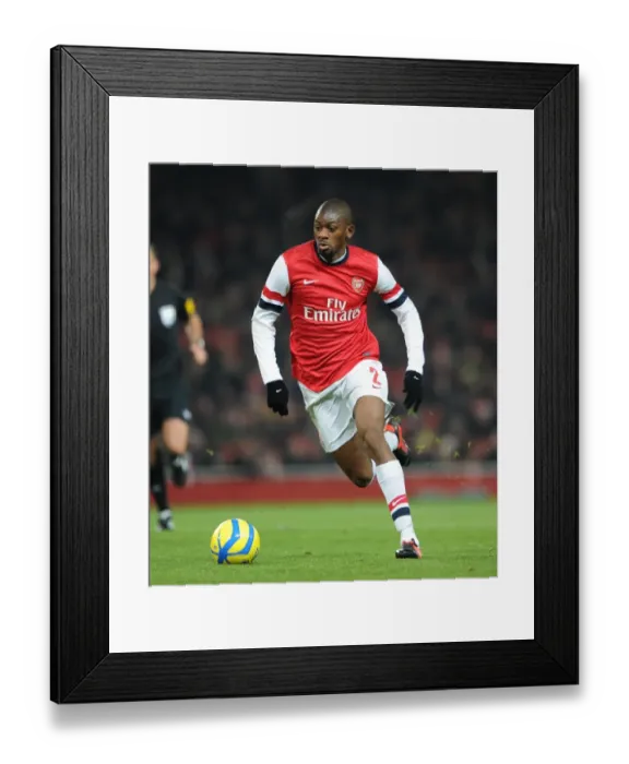 Framed Print : Abou Diaby Scores the FA Cup Winner: Arsenal 1-0 Swansea City (2013)
