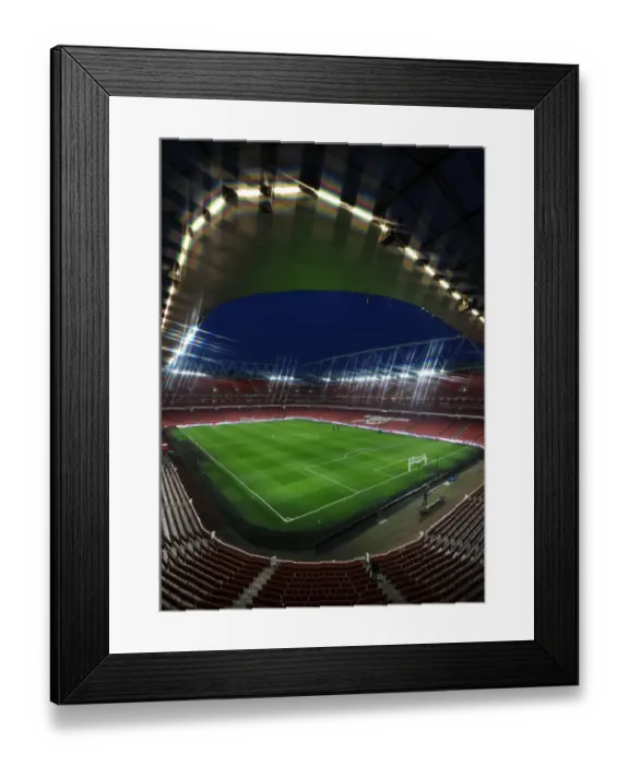 Framed Print : Arsenal at Emirates Stadium: FA Cup Third Round Replay Against Swansea City (2012-13)