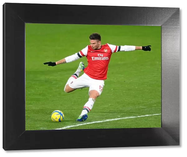 Olivier Giroud (Arsenal). Arsenal 1: 0 Swansea City. FA Cup 3rd Round replay. Emirates Stadium