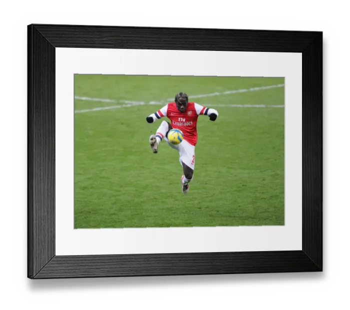 Framed Print : Bacary Sagna (Arsenal). Arsenal 1: 0 Swansea City. FA Cup 3rd Round replay. Emirates Stadium