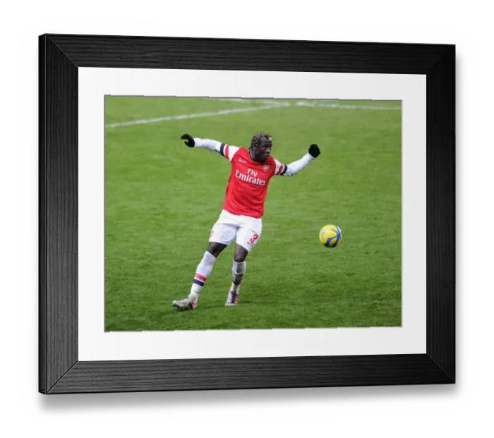 Framed Print : Bacary Sagna's Game-Winning Goal: Arsenal's FA Cup Victory Over Swansea City (2013)