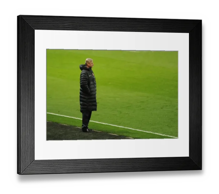 Framed Print : Arsene Wenger Leads Arsenal in FA Cup Battle Against Swansea City Framed Print : Arsene Wenger Leads Arsenal in FA Cup Battle Against Swansea City