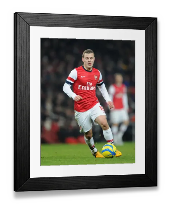 Framed Print : Jack Wilshere's FA Cup Winning Goal: Arsenal 1-0 Swansea City (2013)