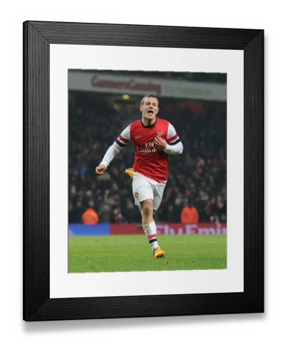 Framed Print : Arsenal's FA Cup Triumph: Jack Wilshere's Goal Against Swansea City (2012-13) Framed Print : Arsenal's FA Cup Triumph: Jack Wilshere's Goal Against Swansea City (2012-13)