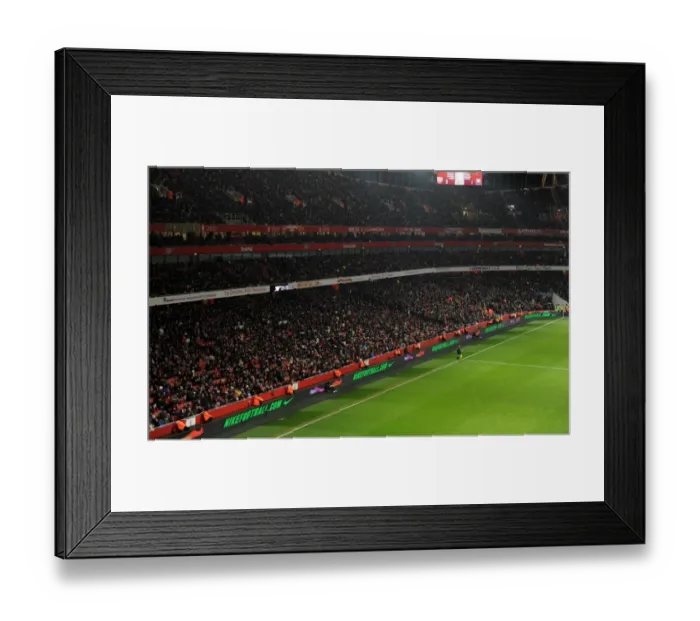 Framed Print : Arsenal's Dominant 5-1 Victory Over West Ham United in the Premier League