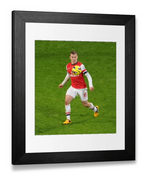Framed Print : Jack Wilshere in Action: Arsenal vs. West Ham United, Premier League 2012-13 Framed Print : Jack Wilshere in Action: Arsenal vs. West Ham United, Premier League 2012-13