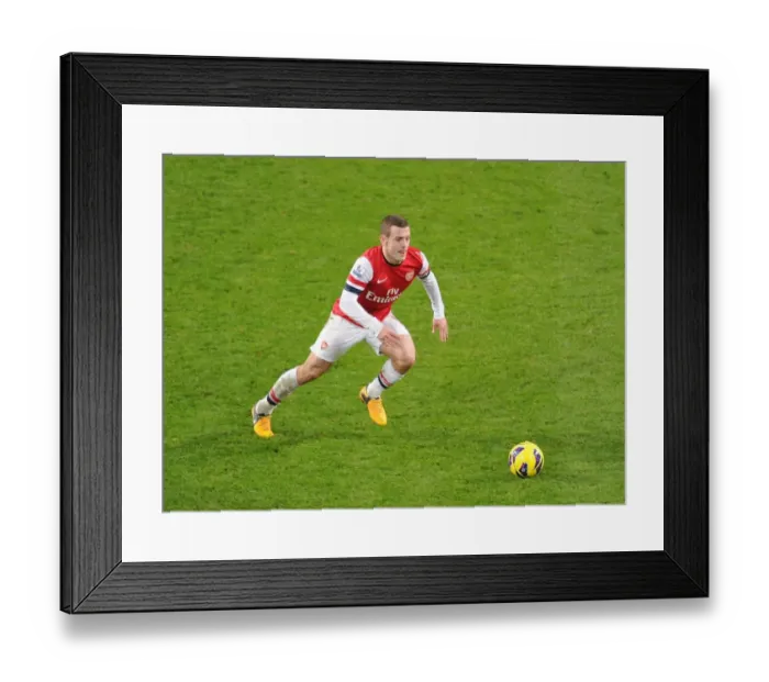 Framed Print : Jack Wilshere in Action: Arsenal vs. West Ham United, Premier League 2012-13 Framed Print : Jack Wilshere in Action: Arsenal vs. West Ham United, Premier League 2012-13
