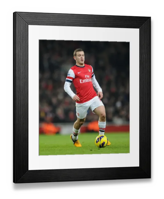 Framed Print : Jack Wilshere: Arsenal Midfielder in Action against West Ham United, Premier League 2012-13 Framed Print : Jack Wilshere: Arsenal Midfielder in Action against West Ham United, Premier League 2012-13