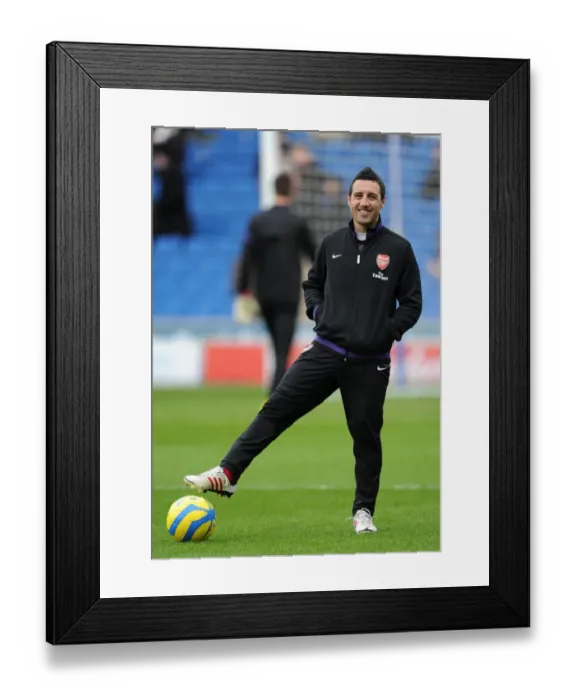 Framed Print : Santi Cazorla (Arsenal). Brighton & Hove Albion 2: 3 Arsenal. FA Cup 4th Round. AMEX Framed Print : Santi Cazorla (Arsenal). Brighton & Hove Albion 2: 3 Arsenal. FA Cup 4th Round. AMEX