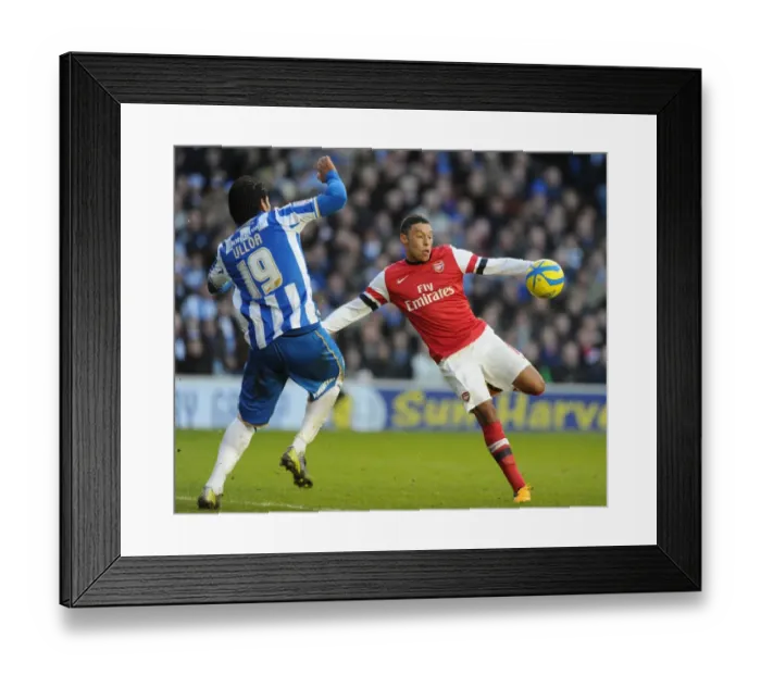 Framed Print : Alex Oxlade-Chamberlain Scores Past Leonardo Ulloa: Brighton & Hove Albion vs Arsenal, FA Cup 2012-13 Framed Print : Alex Oxlade-Chamberlain Scores Past Leonardo Ulloa: Brighton & Hove Albion vs Arsenal, FA Cup 2012-13