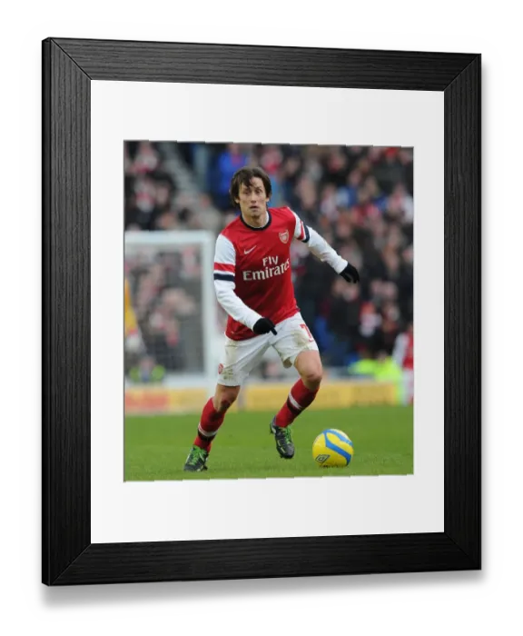 Framed Print : Tomas Rosicky in Action: Arsenal vs. Brighton & Hove Albion, FA Cup 2012-13 Framed Print : Tomas Rosicky in Action: Arsenal vs. Brighton & Hove Albion, FA Cup 2012-13