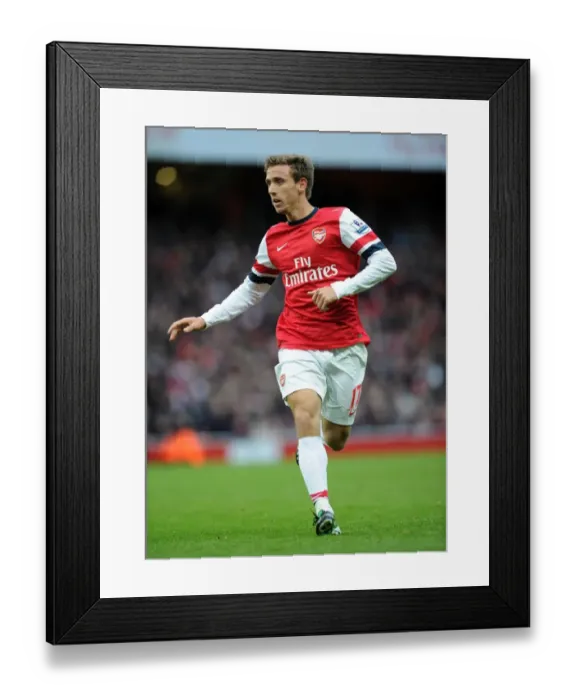 Framed Print : Nacho Monreal in Action: Arsenal vs Stoke City, Premier League 2012-13 Framed Print : Nacho Monreal in Action: Arsenal vs Stoke City, Premier League 2012-13