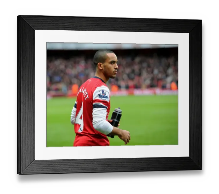 Framed Print : Theo Walcott in Action: Arsenal vs Stoke City, Premier League 2012-13 Framed Print : Theo Walcott in Action: Arsenal vs Stoke City, Premier League 2012-13