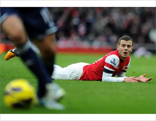 Jack Wilshere in Action: Arsenal vs Stoke City, Premier League 2012-13