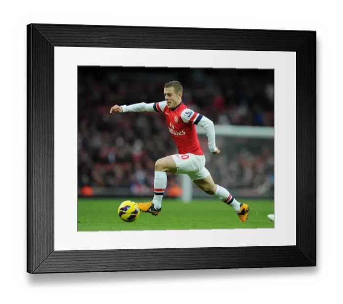 Framed Print : Jack Wilshere: Arsenal Midfielder in Action Against Stoke City, Premier League 2012-13 Framed Print : Jack Wilshere: Arsenal Midfielder in Action Against Stoke City, Premier League 2012-13