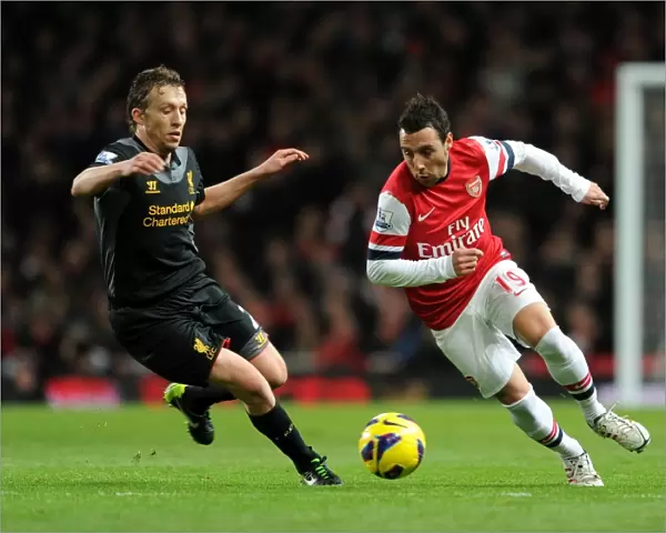 Clash of Midfield Maestros: Santi Cazorla vs. Lucas Leiva (Arsenal vs. Liverpool, 2012-13)