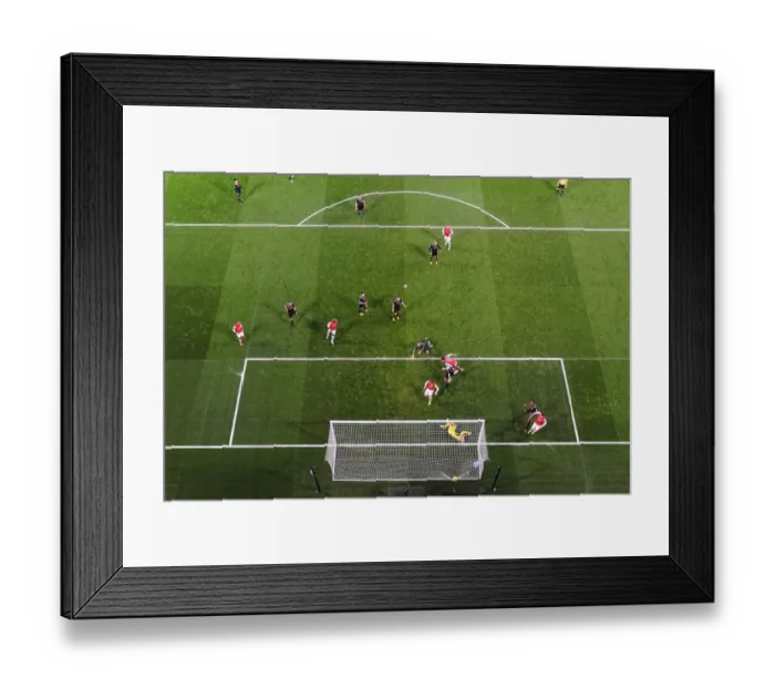 Framed Print : Giroud's Equalizer: Arsenal vs. Liverpool, 30 / 1 / 13
