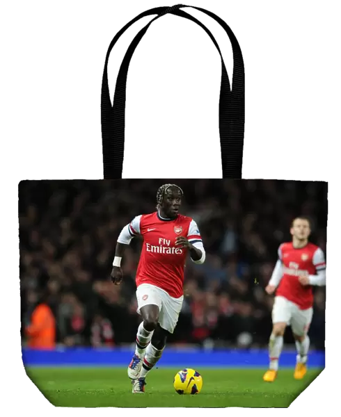 Bacary Sagna (Arsenal). Arsenal 2: 2 Liverpool. Barclays Premier League. Emirates Stadium, 30  /  1  /  13