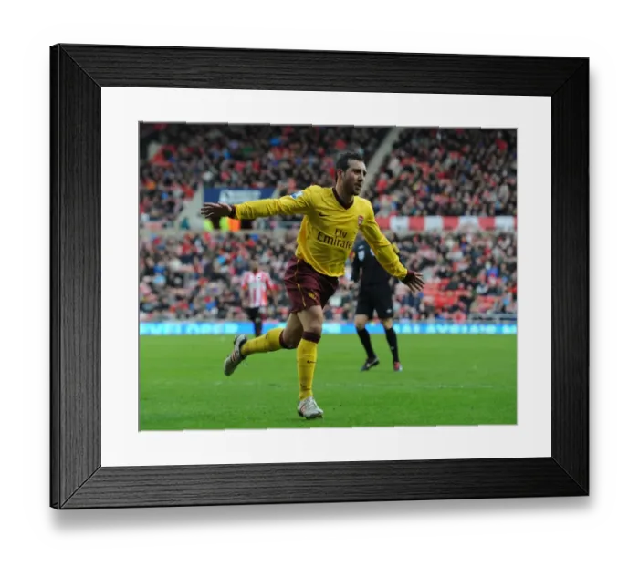 Framed Print : Santi Cazorla's Thrilling Goal: Arsenal's Triumph over Sunderland (2012-13) Framed Print : Santi Cazorla's Thrilling Goal: Arsenal's Triumph over Sunderland (2012-13)