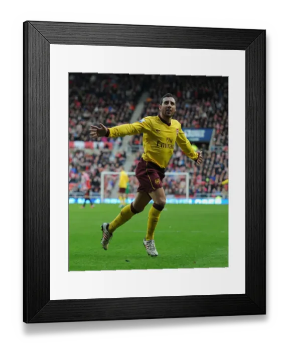 Framed Print : Santi Cazorla's Thrilling Goal: Arsenal's Triumph at Sunderland (2012-13) Framed Print : Santi Cazorla's Thrilling Goal: Arsenal's Triumph at Sunderland (2012-13)