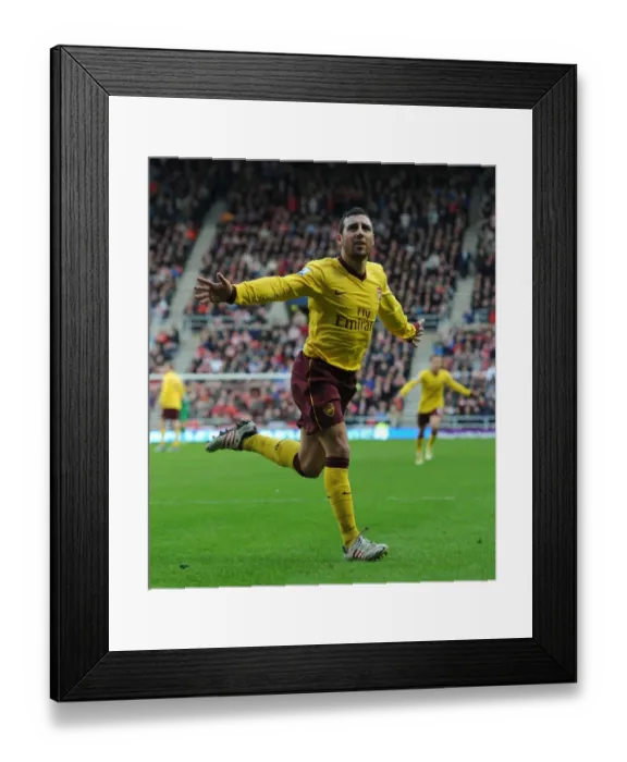 Framed Print : Santi Cazorla's Thrilling Goal: Arsenal's Victory over Sunderland (2012-13) Framed Print : Santi Cazorla's Thrilling Goal: Arsenal's Victory over Sunderland (2012-13)