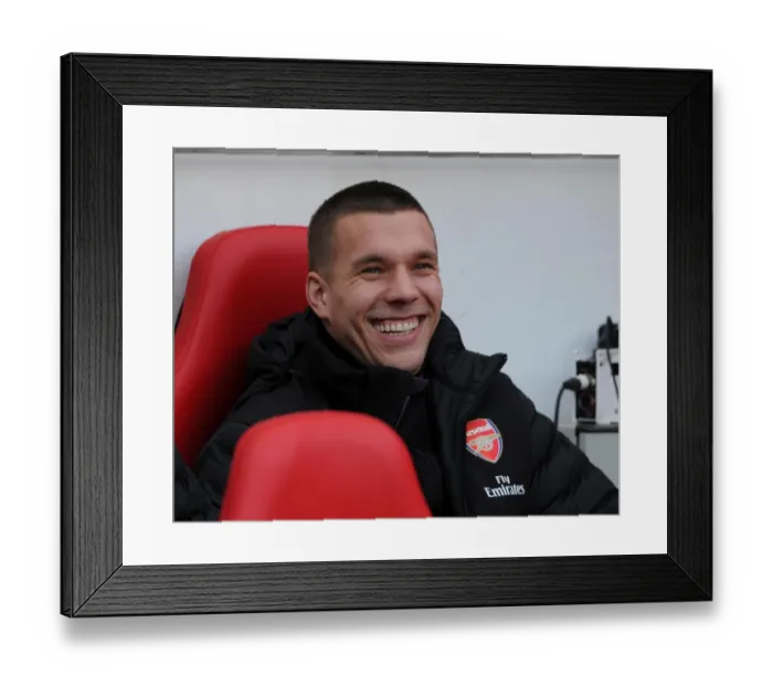 Framed Print : Lukas Podolski (Arsenal). Sunderland 0: 1 Arsenal. Barclays Premier League. Stadium of Light Framed Print : Lukas Podolski (Arsenal). Sunderland 0: 1 Arsenal. Barclays Premier League. Stadium of Light