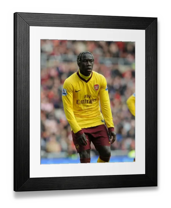 Framed Print : Bacary Sagna in Action: Arsenal vs. Sunderland, Premier League 2012-13