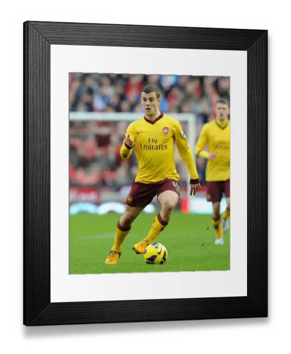 Framed Print : Jack Wilshere in Action: Sunderland vs. Arsenal, Premier League 2012-13 Framed Print : Jack Wilshere in Action: Sunderland vs. Arsenal, Premier League 2012-13