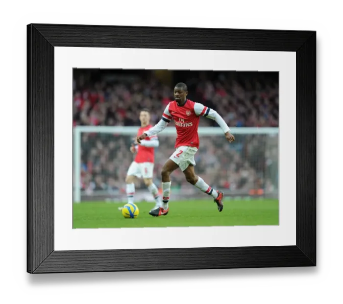 Framed Print : Abou Diaby: Arsenal's FA Cup Star in Action Against Blackburn Rovers (2012-13)
