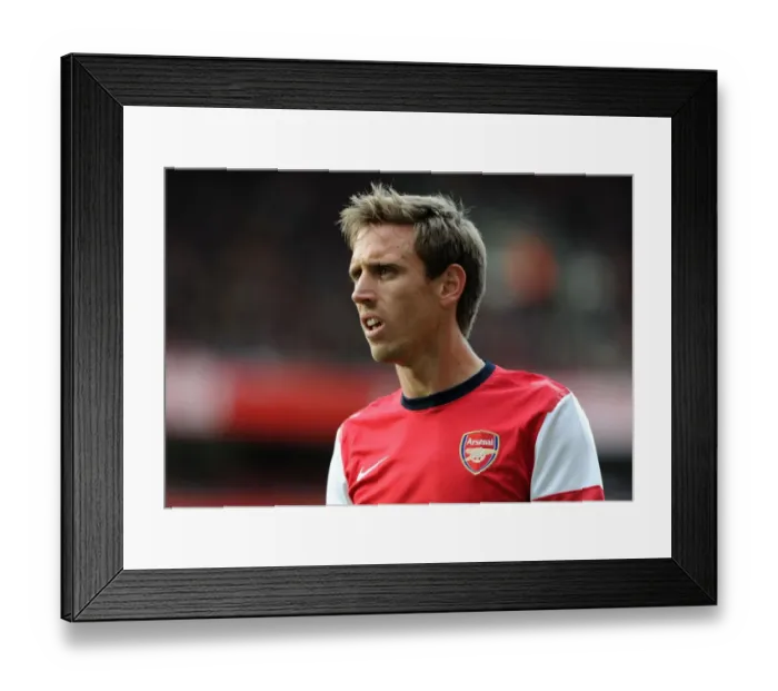 Framed Print : Nacho Monreal: Arsenal's Defensive Hero Shines in FA Cup Victory over Blackburn Rovers