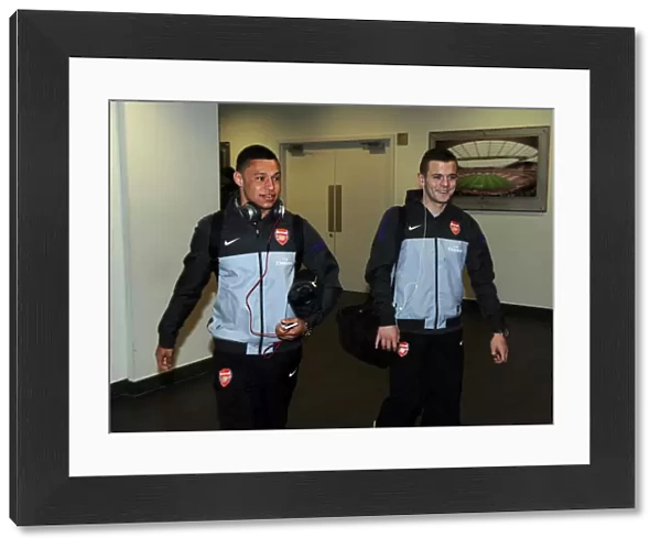 Alex Oxlade-Chamberlain and Jack Wilshere (Arsenal). Arsenal 0: 1 Blackburn Rovers