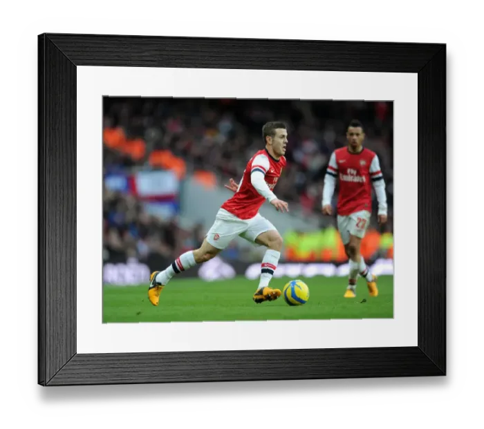 Framed Print : Jack Wilshere Focuses in FA Cup Fifth Round: Arsenal vs. Blackburn Rovers Framed Print : Jack Wilshere Focuses in FA Cup Fifth Round: Arsenal vs. Blackburn Rovers
